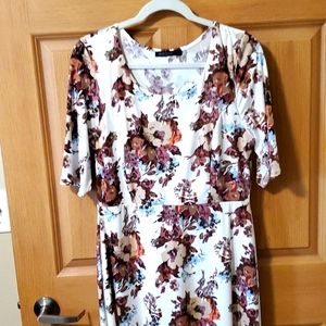 Mikarose Floral Maxi Dress